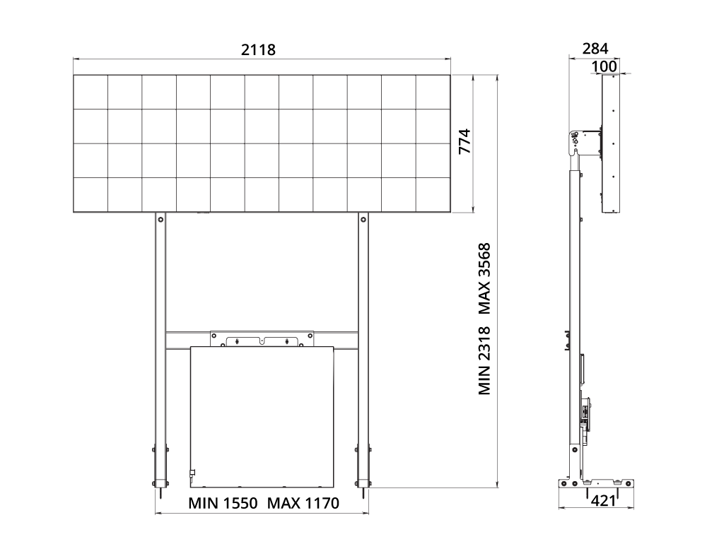 GSJB4x11SS-G-Panel-Flat-Large-Single-side