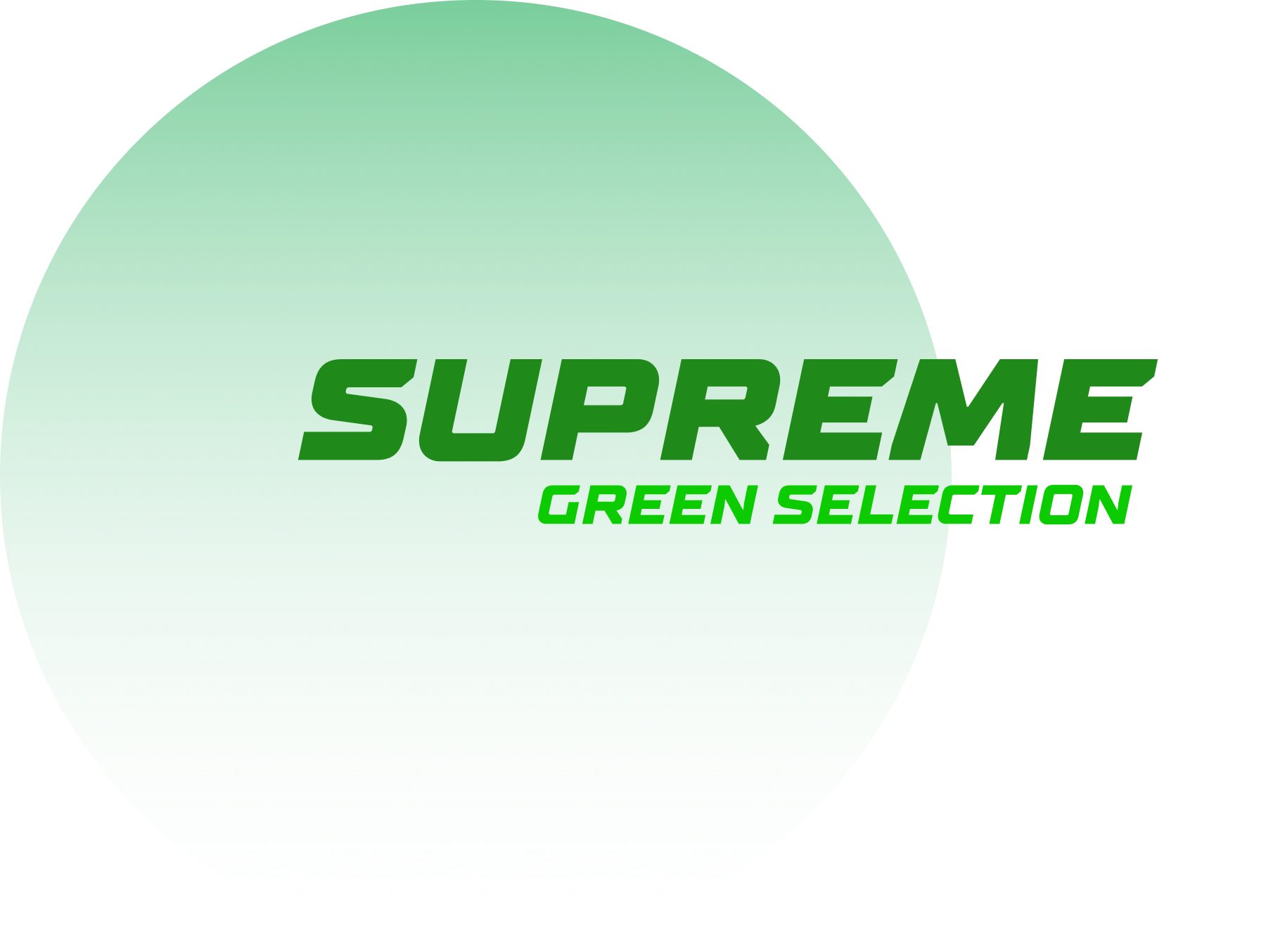 Superme-green-selection